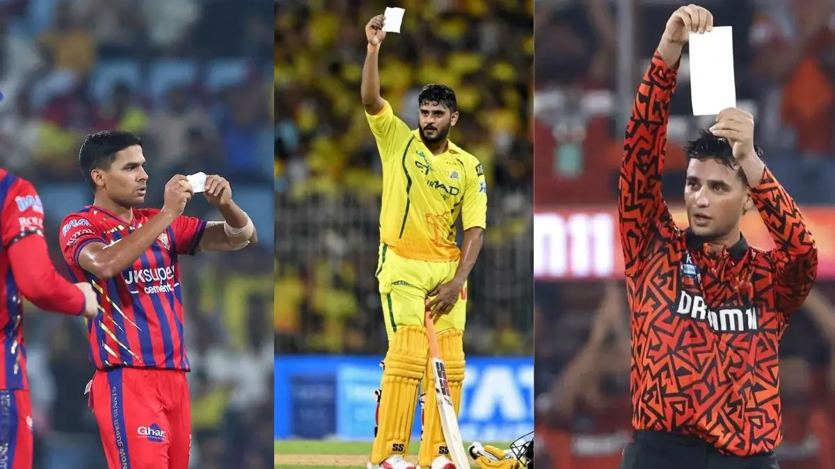 IPL मैच के बीच 'पर्ची' निकालना सही या गलत? उर्विल पटेल और आकाश सिंह के सेलिब्रेशन पर क्या है BCCI के नियम? paper slip in IPL 2026