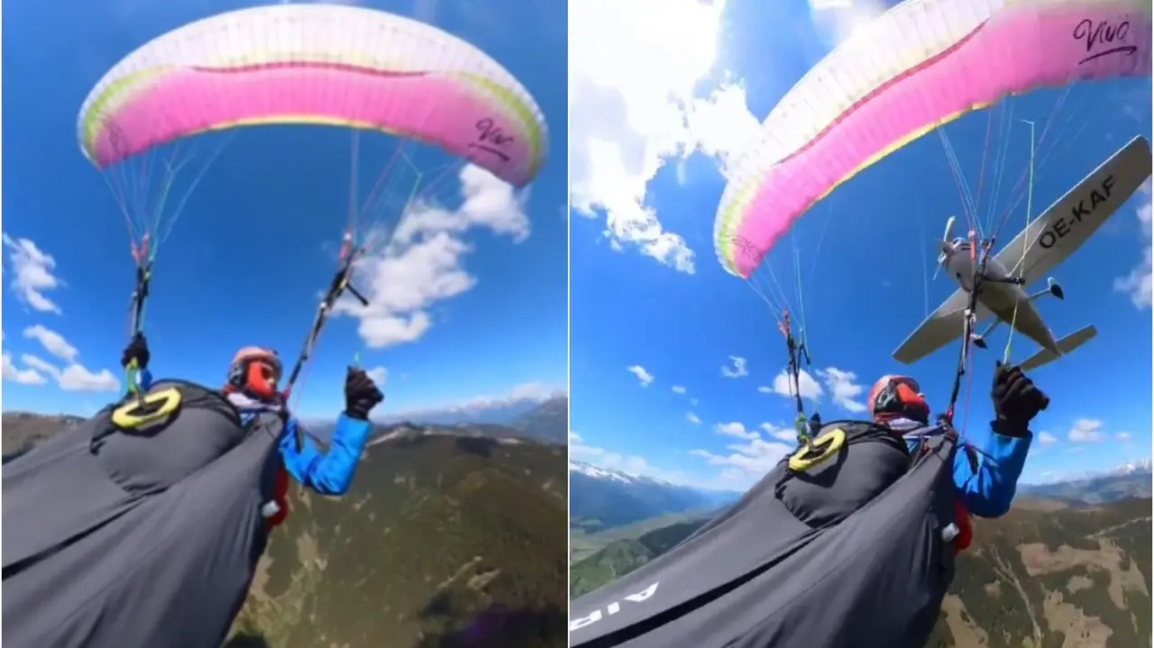 Paragliding Horror: Woman Fights For Life As Plane Rips Through Paraglider Mid-Air | VIDEO Paragliding Horror: Woman Fights For Life As Plane Rips Through Paraglider Mid-Air | VIDEO