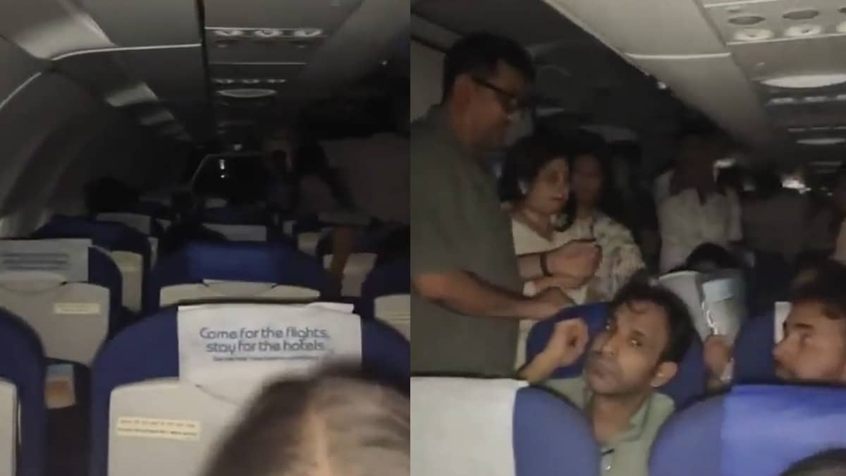 Passengers stuck without electricity inside IndiGo Flight
