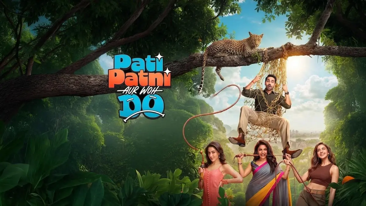 Pati Patni Aur Woh Do X Review: Ayushmann Khurrana-Sara Ali Khan-Rakul Preet Singh Starrer Is 'Pure Paisa Vasool Chaos,' Say Netizens Pati Patni Aur Woh Do X Review