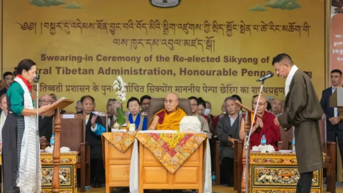 Penpa Tsering Sworn In For A Second Term to Lead Tibet’s Government-In-Exile Penpa Tsering Sworn In For A Second Term to Lead Tibet’s Government-In-Exile
