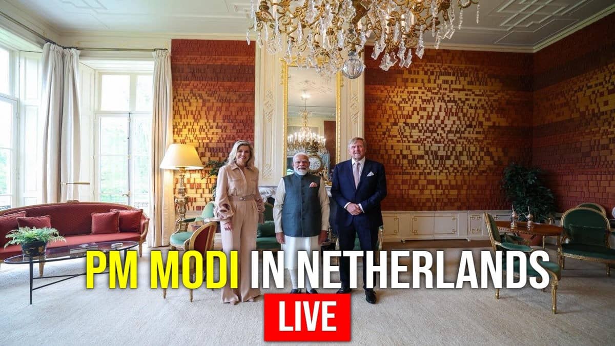 PM 5-Nation Tour LIVE: PM Modi’s 'Jhalmuri' Quip Delights The Hague Crowd, Says India Has World's 3rd Largest Startup Ecosystem