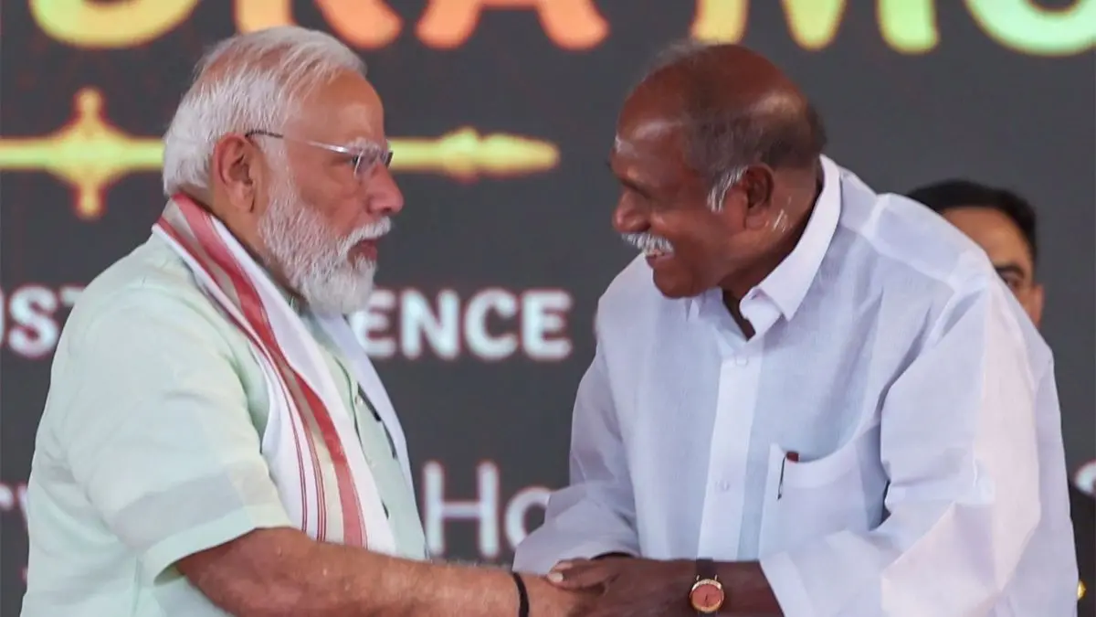 PM Modi Congratulates N Rangasamy On Assuming Charge As Puducherry Chief Minister PM Modi Congratulates N Rangasamy On Assuming Charge As Puducherry Chief Minister