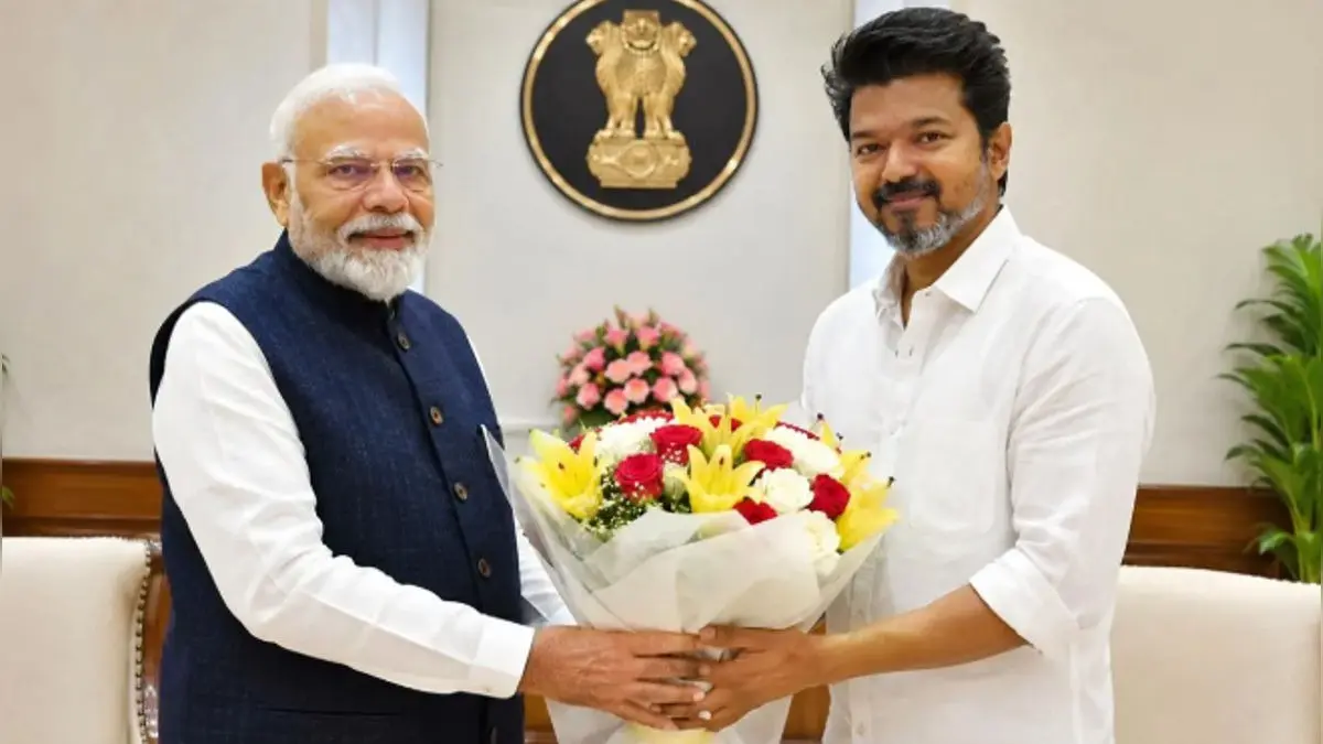 PM Modi Congratulates Vijay For Swearing In As Tamil Nadu CM Over Telephonic Conversation: Sources PM Modi Congratulates Vijay For Swearing In As Tamil Nadu CM Over Telephonic Conversation: Sources