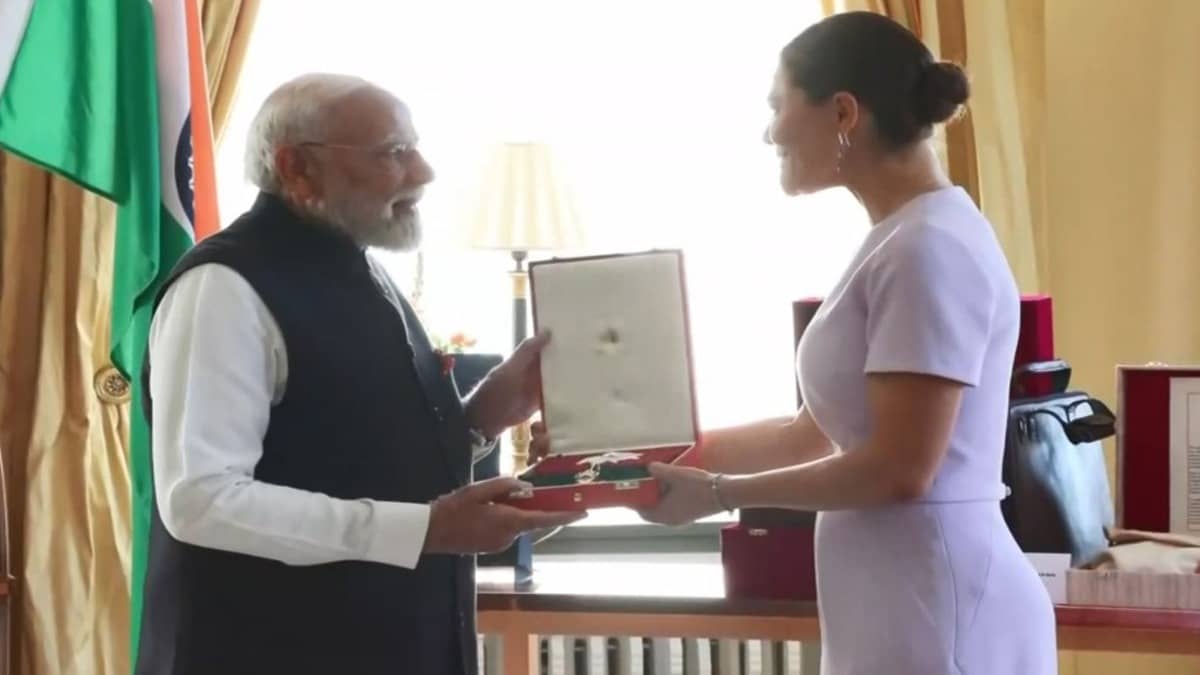 PM Modi Receives 31st Global Honour as Sweden Confers 'Royal Order of the Polar Star – Commander Grand Cross' on Him