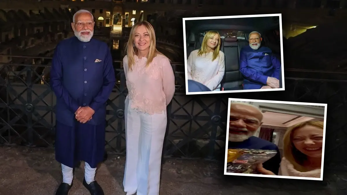 मेलोडी टॉफी, सेल्फी और कार में सैर... PM मोदी के इटली दौरे में दिखी दोनों देशों की जबरदस्त बॉन्डिंग, 2023 की वो कहानी जब मेलोनी ने दिया हैशटैग PM Modi’s Melody Gift to Italian PM Giorgia Meloni