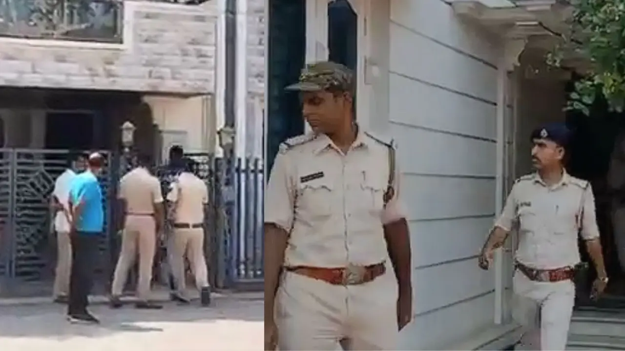 बंगाल में पुलिस का एक्शन, दक्षिण 24 परगना के पायलान में TMC विधायक के आवास पर रेड Police Raid in Bengal
