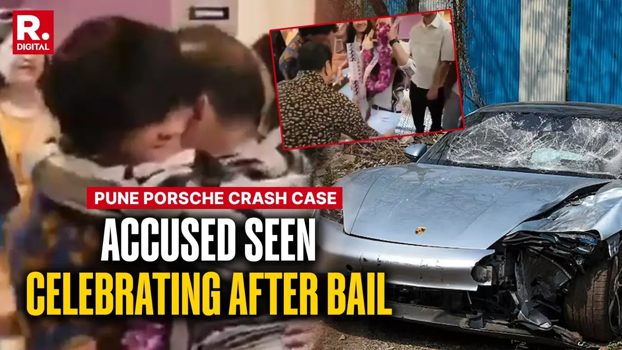 No Remorse, No Shame! Pune Porsche Crash Accused's Father Throws Lavish Bail Party, Dances With Currency Garlands Pune Porsche Case Shocker: Out On Bail, Accused Vishal Agarwal And Family Celebrates Bail With Lavish Party, Video Sparks Outrage