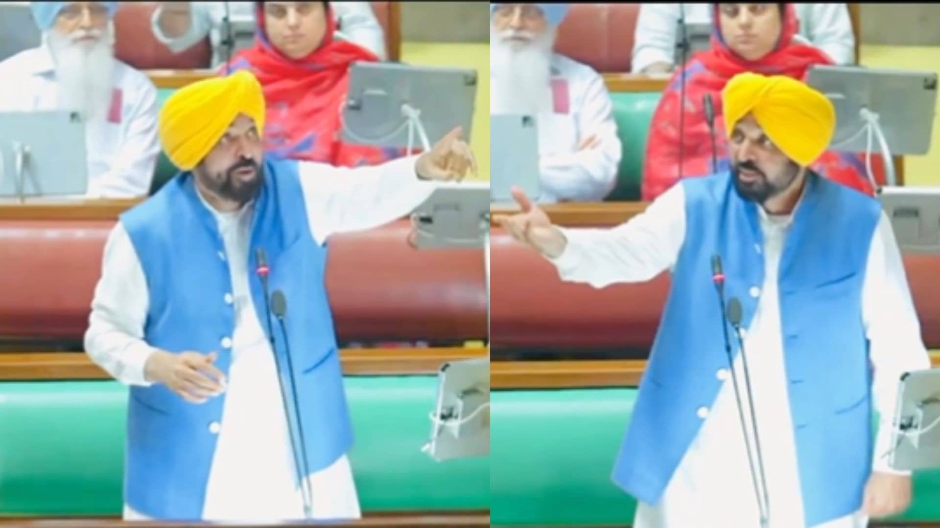 Punjab CM Bhagwant Mann accused of coming to assembly drunk, Opposition walkout seeks alcohol test