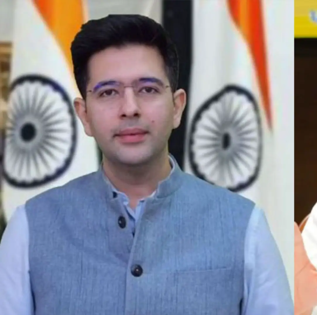 Raghav Chadha- Bhagwant Mann