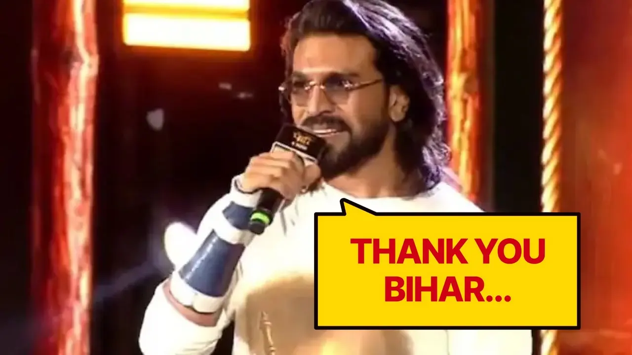Viral Video: Ram Charan Brutally Trolled Over Bihar-Bhopal Mixup After Jasprit Bumrah Gaffe At Peddi Music Launch Ram Charan's viral gaffe at Peddi event