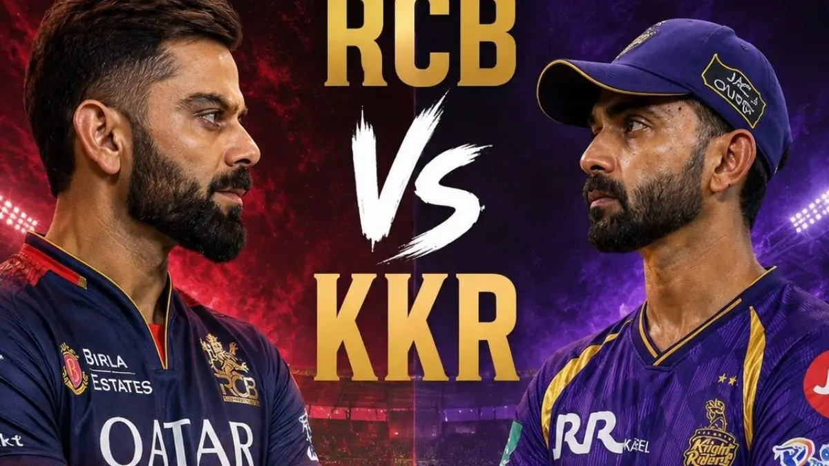 RCB vs KKR: केकेआर के लिए करो या मरो वाला मुकाबला, कोलकाता को हराकर टॉप पर कब्जा जमाने उतरेंगे बेंगलुरु के धुरंधर RCB vs KKR IPL 2026