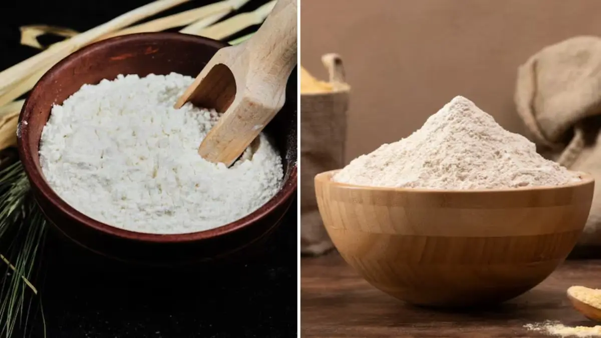 Rice And Wheat Flour
