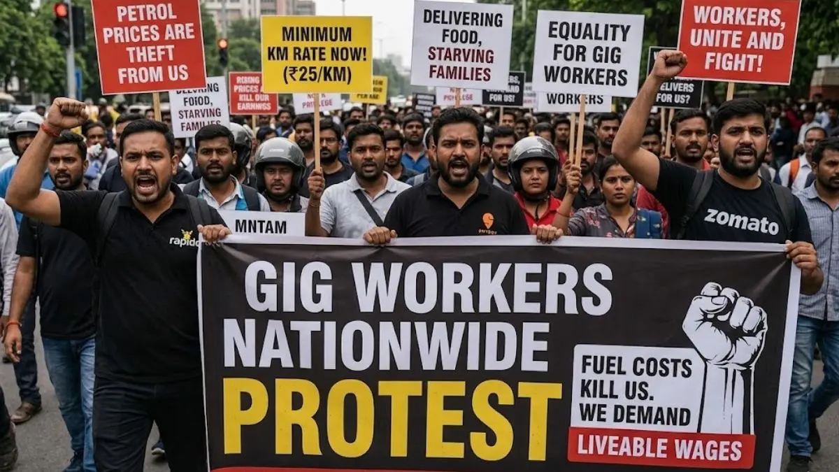 Gig Workers Union Call Nationwide Strike; Uber, Ola Services Set To Face Disruption ride-haling cab aggregator services are likely to be impacted till 5 PM on Saturday, May 16.