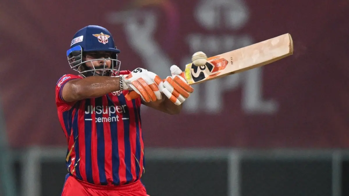 Rishabh Pant Steps Down As LSG Captain After Disappointing IPL 2026 Campaign Rishabh Pant in action
