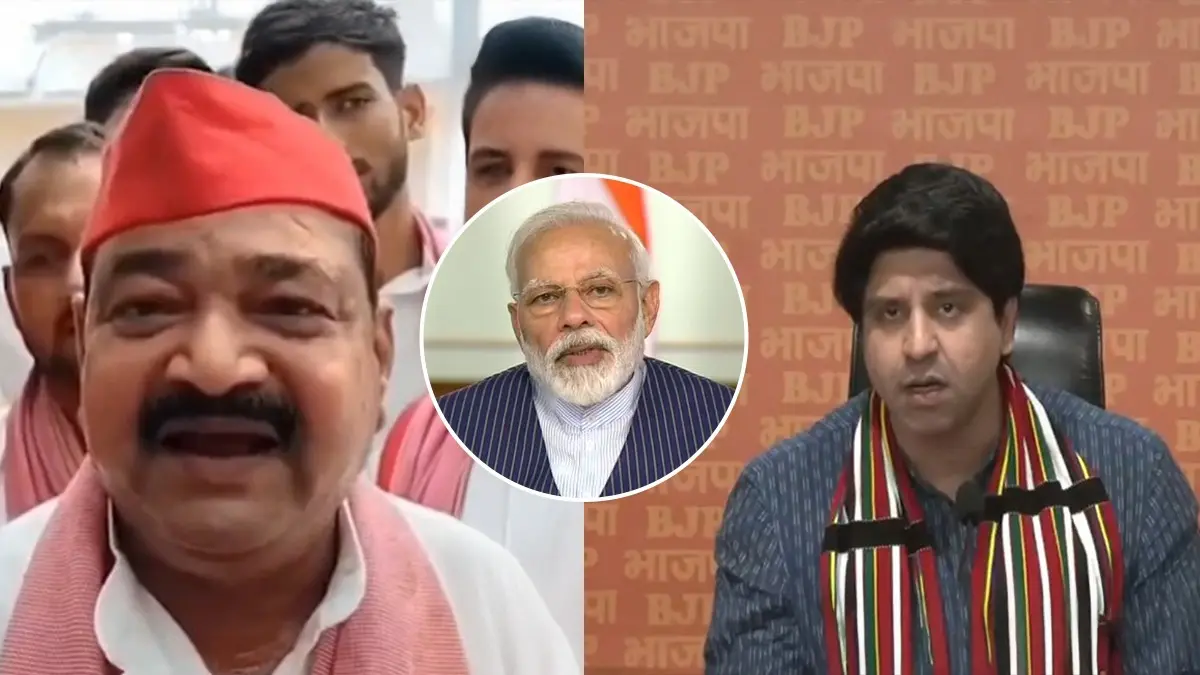SP MP Ajendra Singh Lodhi Abuses PM Modi on Camera, BJP Slams ‘Political Frustration’ & ‘Insult to Constitution’ Row Over SP MP Ajendra Singh Lodhi Abusing PM Modi; BJP Slams ‘Frustration’ & ‘Insult to Constitution’