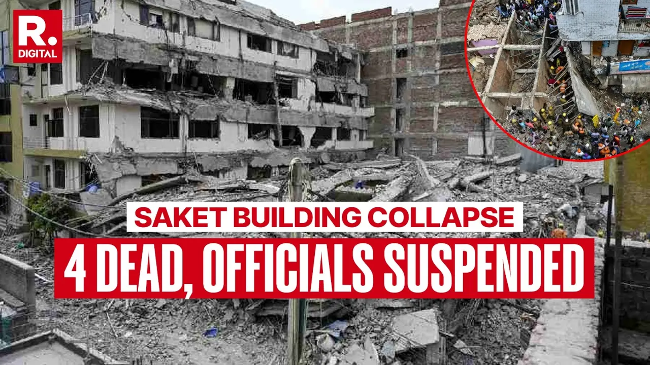 Delhi Building Collapse: Two MCD Engineers Suspended As AAP Questions Govt Over Lack Of Transparency Delhi Building Collapse: Two MCD Engineers Suspended As AAP Questions Govt Over Lack Of Transparency
