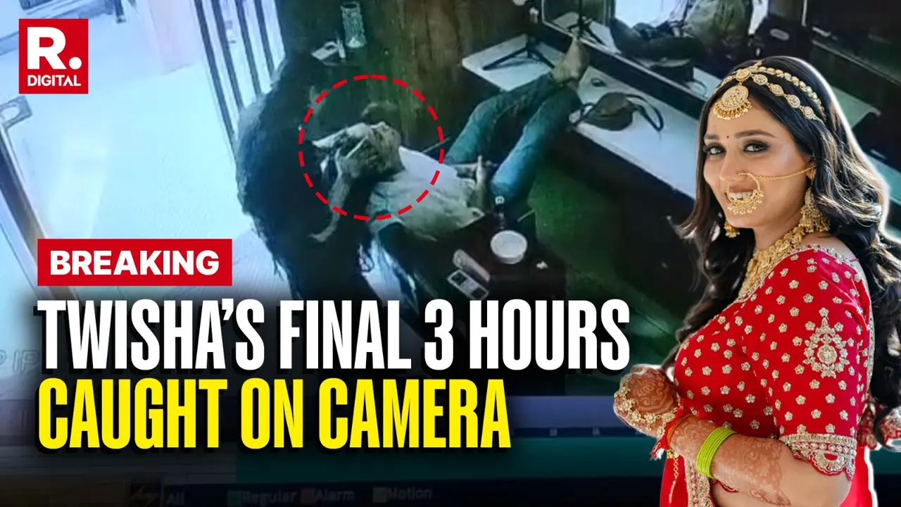 Salon Visit 5 Hours Before Death: New CCTV Footage Junks Suicide Narrative In Twisha Sharma's Mystery Death ‘Salon Visit 5 Hours Before Death’: New CCTV Footage Junks Suicide Narrative In Twisha Sharma's Mystery Death