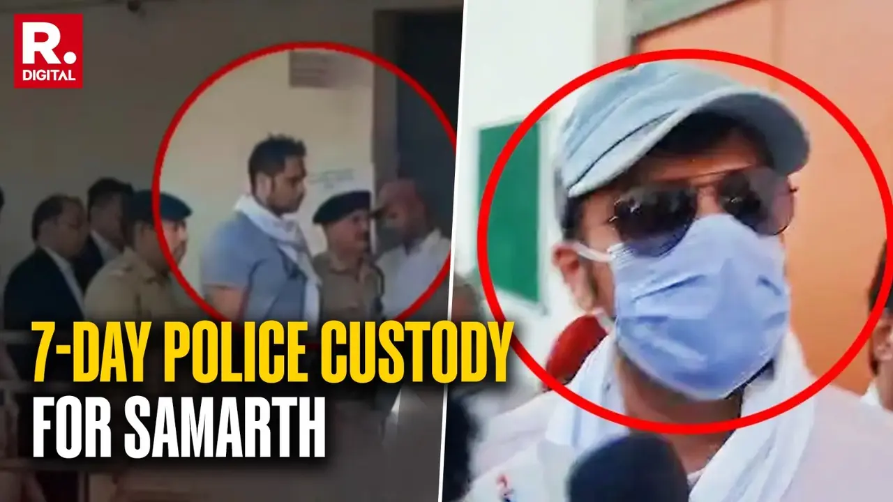 Samarth Singh Sent To 7-Day Police Custody Over The Mysterious Death Of Wife Twisha Sharma Samarth Singh Sent To 7-Day Police Custody Over The Mysterious Death Of Wife Twisha Sharma