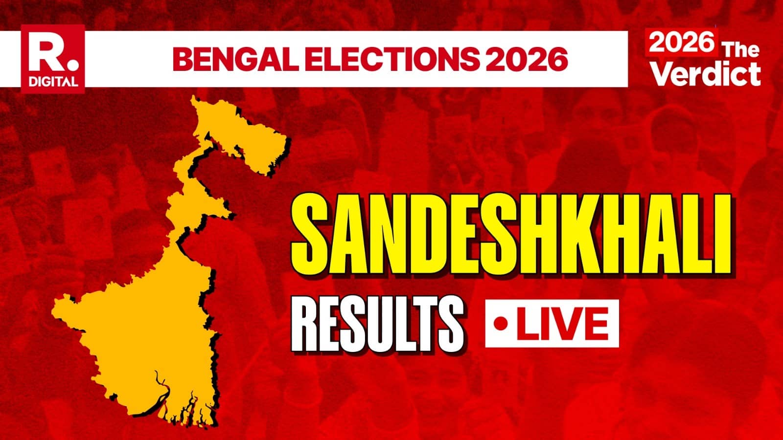 republicworld.com - Ankit Banerjee - LIVE | Sandeshkhali Assembly Election Result 2026: Winner, Vote Share and Party-Wise Trends