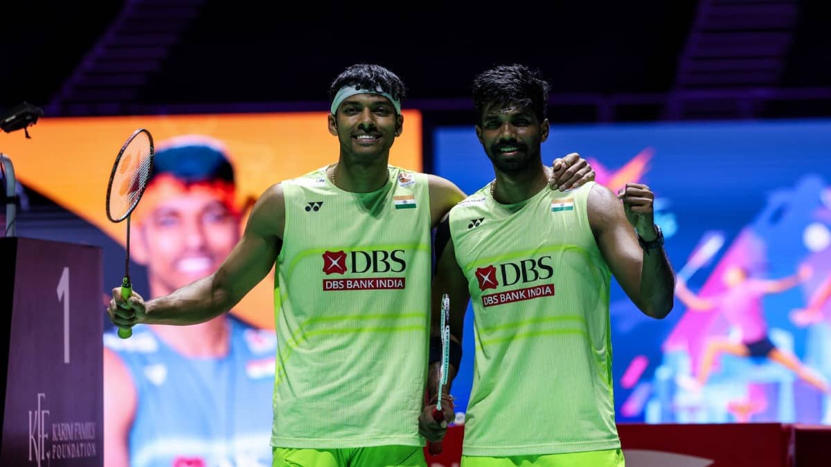 Satwiksairaj Rankireddy and Chirag Shetty