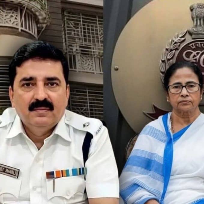 Shantanu Sinha Biswas Mamata Banerjee close