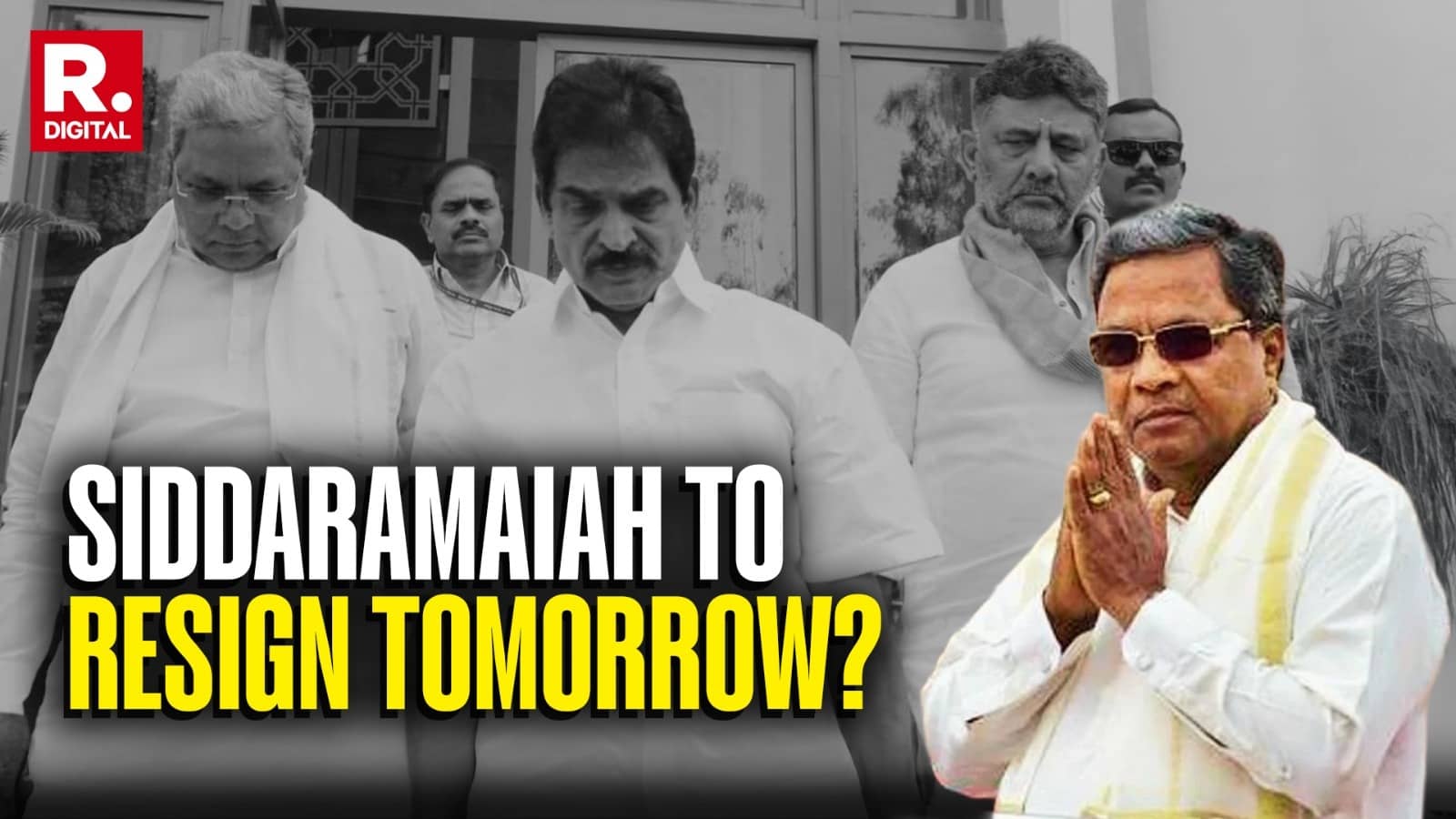 Siddaramaiah To Resign As Karnataka Chief Minister Tomorrow At 3 PM