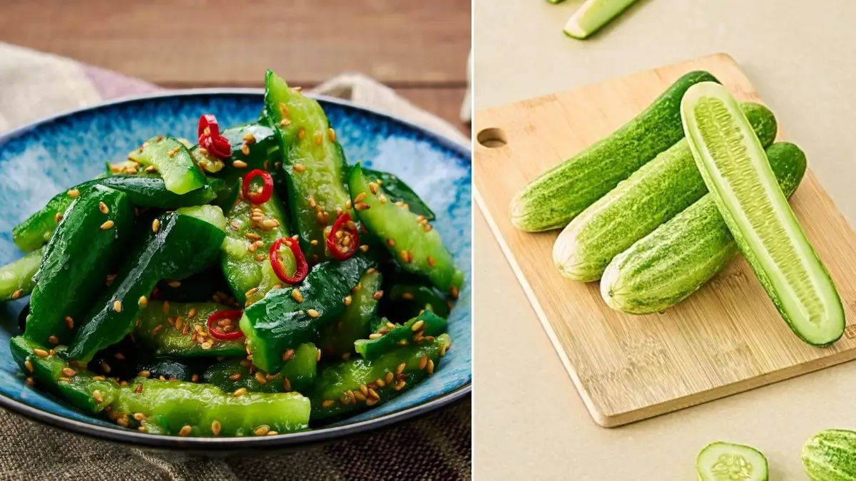 Smashed Cucumber Salad: चरम गर्मी में तन-मन को ठंडा रखने के लिए 'स्मैश्ड कुकुंबर सलाद' बनाएं, खाने का बढ़ जाएगा टेस्ट, जानिए रेसिपी Smashed Cucumber Salad