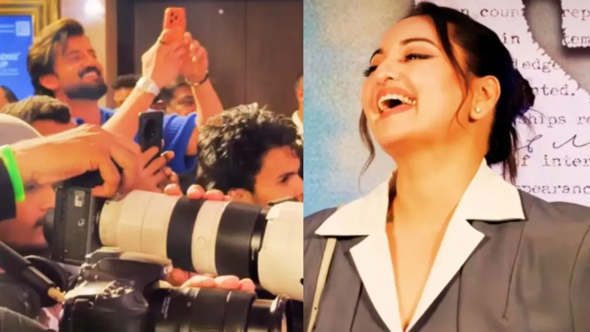 Sonakshi and Zaheer: 'ए... स्टॉप इट', इवेंट में सोनाक्षी की फोटो ले रहे थे जहीर, चिल्लाने लगीं एक्ट्रेस; आखिर क्यों? Sonakshi Sinha and Zaheer Iqbal