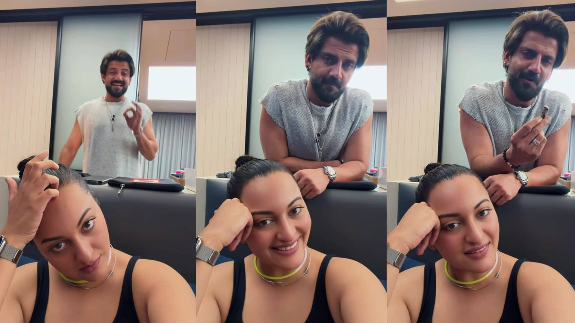 Sonakshi Sinha- Zaheer Iqbal Melody Moment VIDEO
