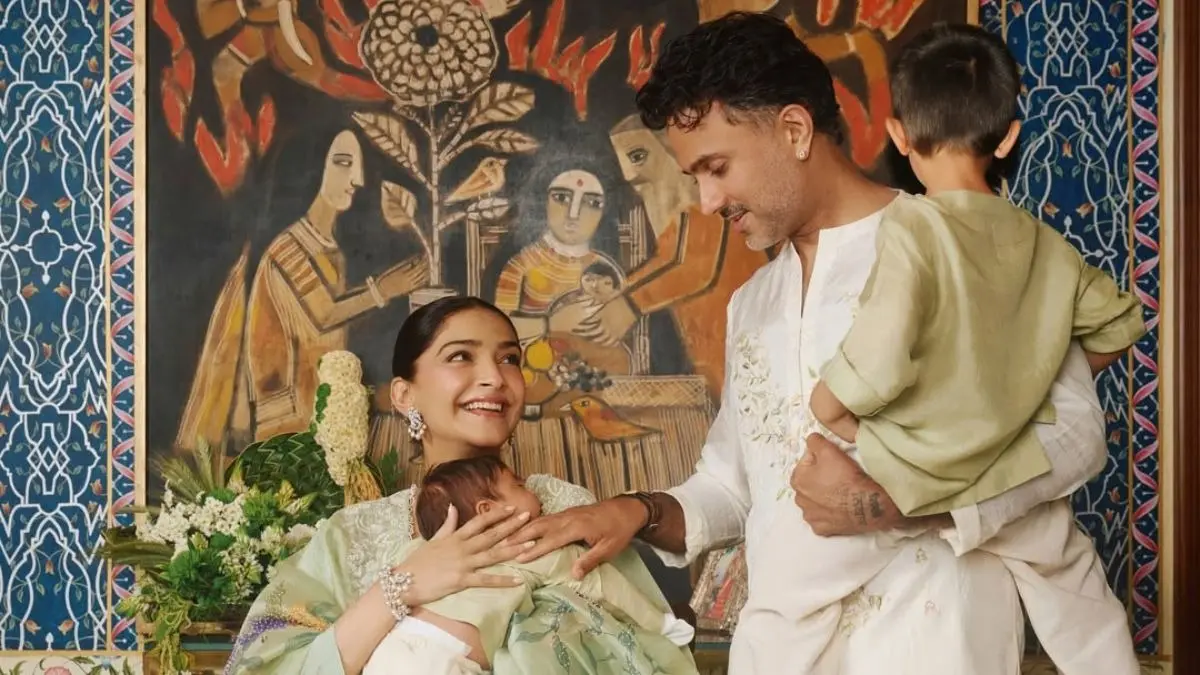 Sonam Kapoor-Anand Ahuja Name Their Second Son Rudralokh Sonam Kapoor announces name of second son