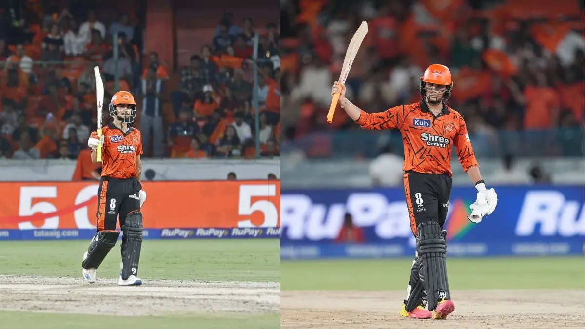 SRH vs RCB: ईशान किशन का दिखा 'रौद्ररूप', SRH ने RCB को दिया 256 का लक्ष्य, अभिषेक-क्लासेन ने भी उड़ाया गर्दा SRH vs RCB IPL 2026 67 MATCH Ishan Kishan Abhishek Sharma