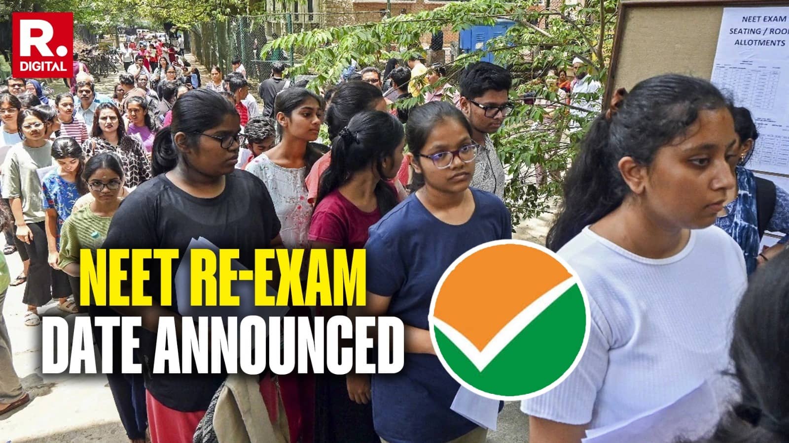 Students preparing for NEET UG 2026 re-exam after NTA announced June 21 as revised exam date
