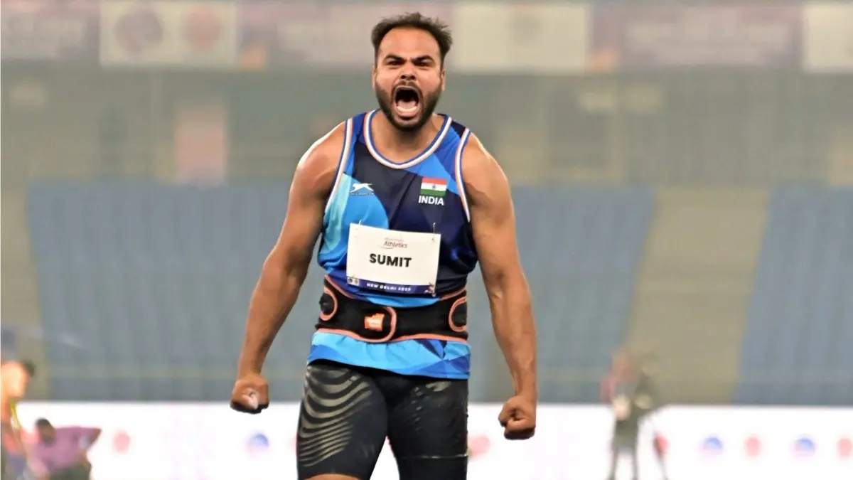 Sumit Antil Scripts History, Breaks Own World Record In Men’s Javelin Throw F64 At Indian Open 2026 Sumit Antil