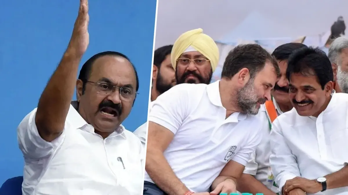 राहुल के 'फेवरेट', 50 विधायकों का समर्थन... फिर केरल CM की कुर्सी तक क्यों नहीं पहुंच पाए वेणुगोपाल? सतीशन के 'राजतिलक' की Inside Story support of 50 MLAs then why Venugopal fail to reach Kerala CM's chair?