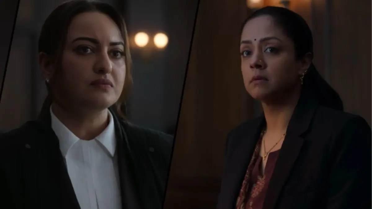 System Trailer Out: Sonakshi Sinha-Jyotika-Ashutosh Gowariker Starrer Offers A Peek Into High-Stakes Legal Battle System Trailer Out
