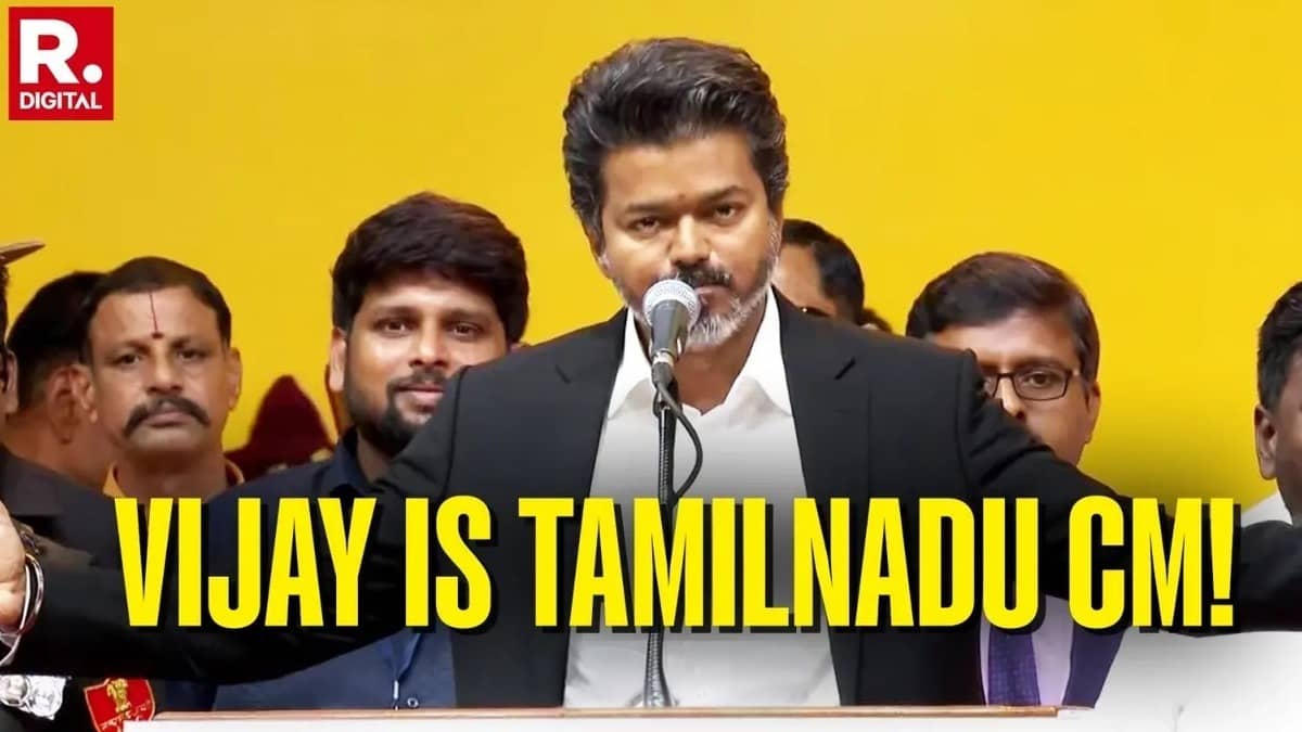 Tamil Nadu CM Oath Ceremony: 'Social Justice Starts Now,' Says Vijay After Taking Oath as Tamil Nadu CM in his First Speech