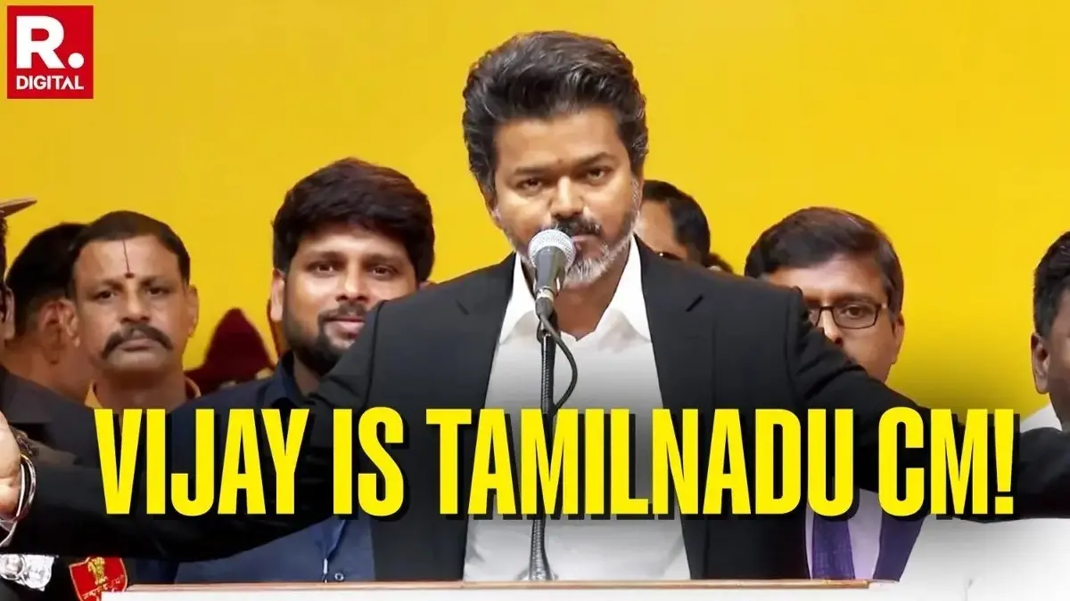 Superstar Vijay Finally Sworn In As Tamil Nadu CM, PM Modi Congratulates Him Over Phone Tamil Nadu CM Oath Ceremony: 'Social Justice Starts Now,' Says Vijay After Taking Oath as Tamil Nadu CM in his First Speech