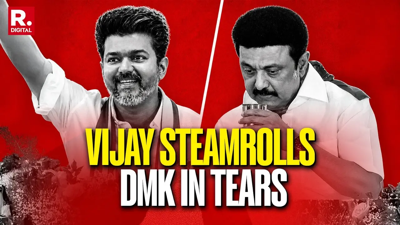 Tamil Nadu Polls: ‘Celebratory’ Tents Removed At DMK HQs As Early Trends Show Party Trailing, Worker Breaks Down On Camera | WATCH Tamil Nadu Polls: ‘Celebratory’ Tents Removed At DMK HQs As Early Trends Show Party Trailing, Worker Breaks Down On Camera | WATCH