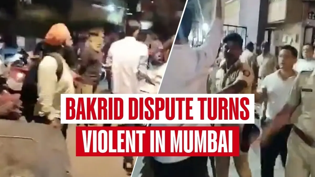 Mira Road Unrest: Police Deployed at Mumbai's Poonam Cluster Society Following Clashes Over Eid Goats Tensions Rise in Mumbai’s Mira Road After Society Clashes Over Animal Sacrifice
