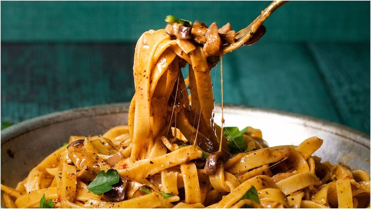 Tips to make better pasta at home include using minimal ingredients