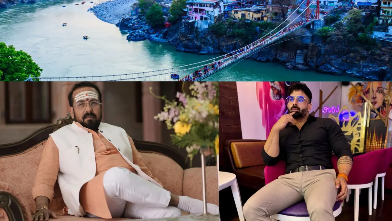 ऋषिकेश का चूल्हा हरियाणा वाले...यूट्यूबर हर्ष छिकारा के बयान पर तीर्थ पुरोहित उज्ज्वल पंडित का करारा जवाब; बाबा रामदेव का नाम लेकर दिखाया आईना tirth purohit ujjwal pandit hit back youtuber harsh chhikara haryana tourist case rishikesh video