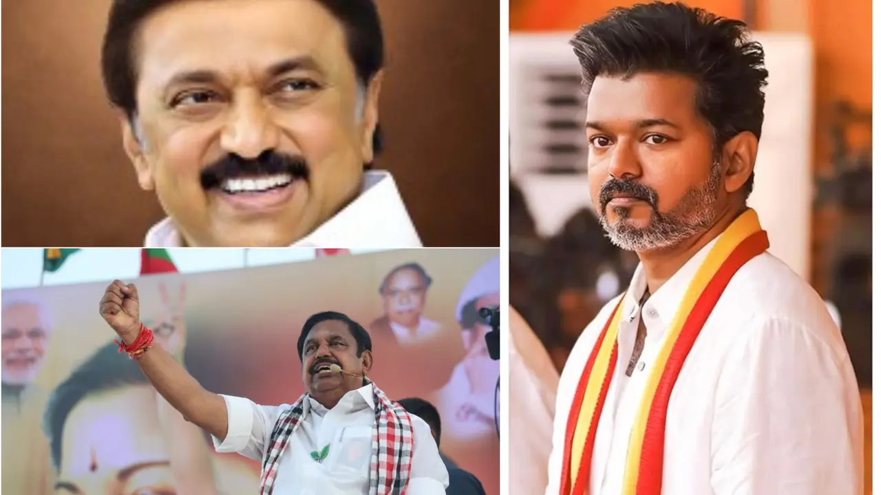 'Will Wait And See': Tamil Nadu Gridlock Continues; DMK Says Party To Present Options If Called by Governor Trouble Mounts For Vijay As Rumours Of DMK's Alliance With Long-Term Enemy AIADMK Swirls In Tamil Nadu