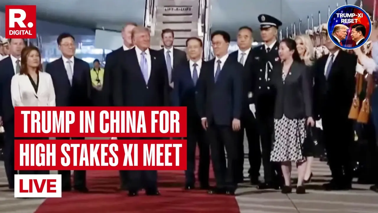 Trump In China LIVE: US President Arrives In Beijing, Vice President Greets Him On Tarmac Trump In China LIVE: US President Arrives In Beijing, Vice President Greets Him On Tarmac