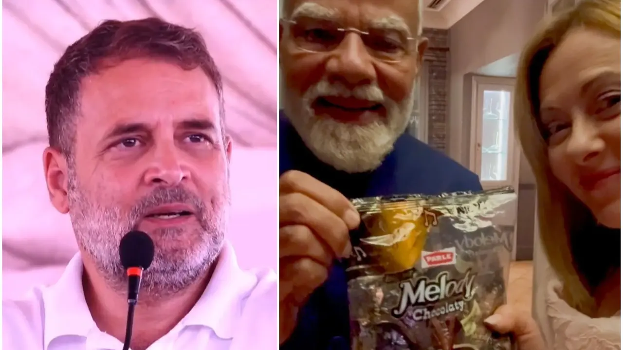 Trying To Troll Melodi, Rahul Gandhi Himself Becomes Laughing Stock As He Calls Meloni 'Rashtrapati' | VIDEO Trying To Troll Melodi, Rahul Gandhi Himself Becomes Laughing Stock As He Calls Meloni 'Rashtrapati'