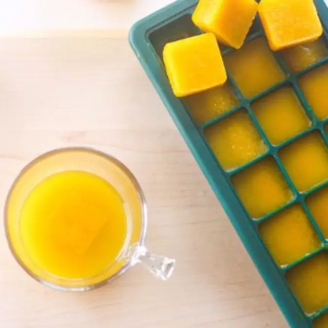 Turmeric Ice Cubes