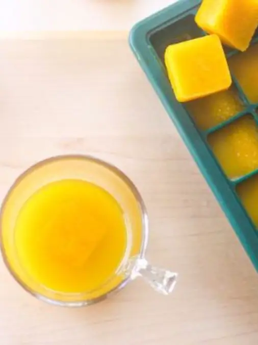Turmeric Ice Cubes
