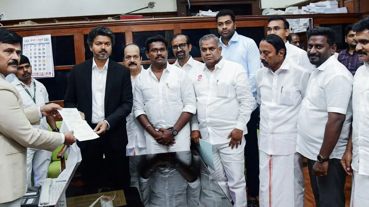 TVK's JCD Prabhakar Unanimously Elected As Tamil Nadu Assembly Speaker TVK's JCD Prabhakar Unanimously Elected As Tamil Nadu Assembly Speaker