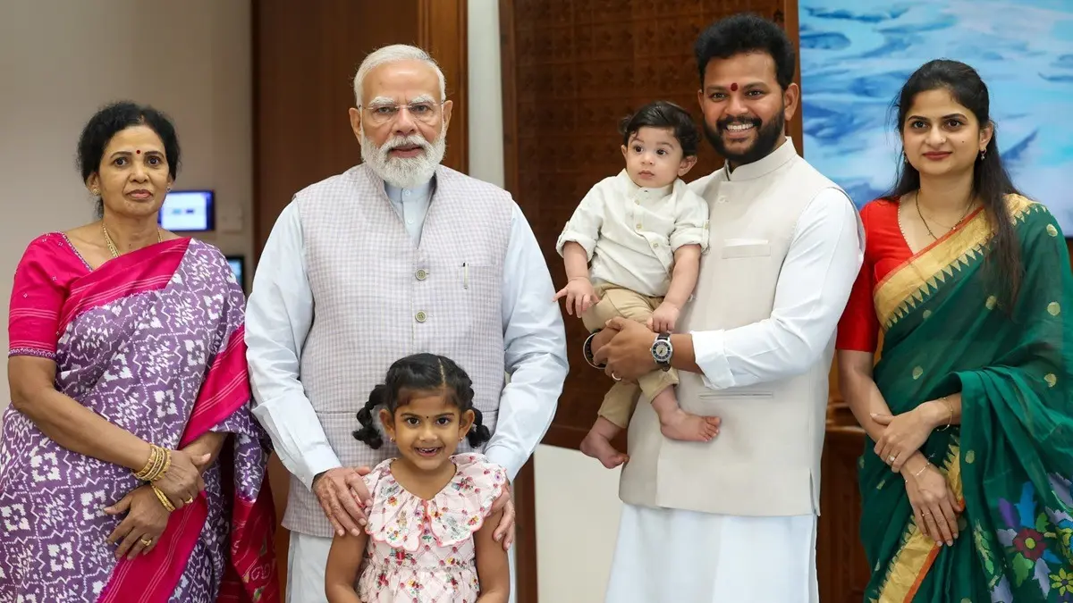 'Two Young Friends': PM Modi Shares Candid Moments With Civil Aviation Minister Rammohan Naidu’s Kids 'Two Young Friends': PM Modi Shares Candid Moments With Civil Aviation Minister Rammohan Naidu’s Kids