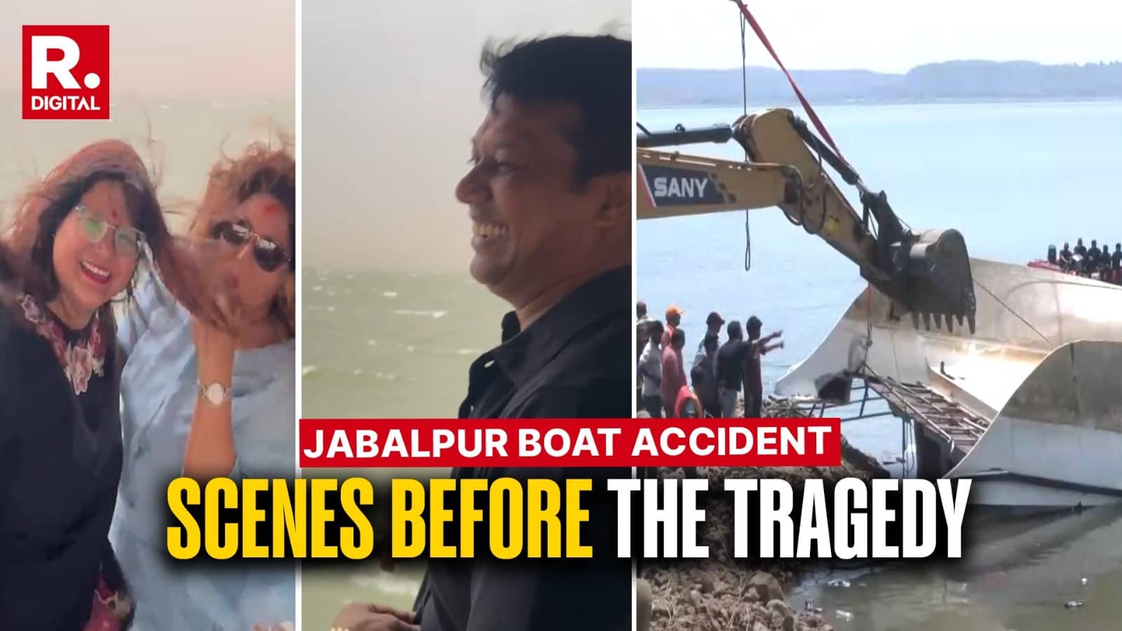 Unaware Of Impending Doom, Tourists Enjoy Cruise Ride Minutes Before Boat Sank In Jabalpur | Video